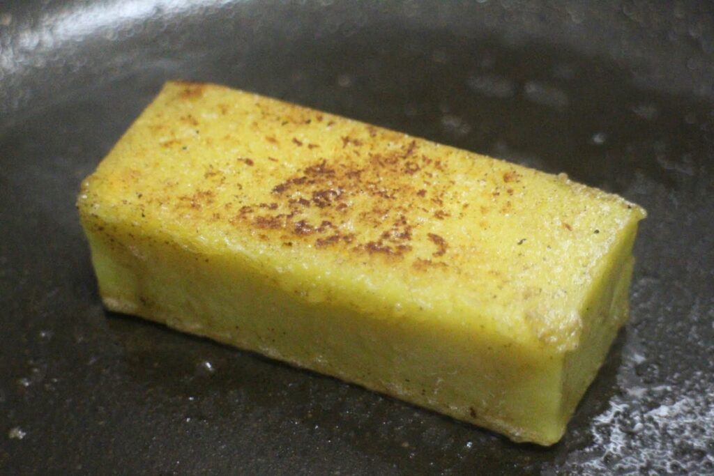 レトロスイーツ　舟和芋ようかん　バター焼き