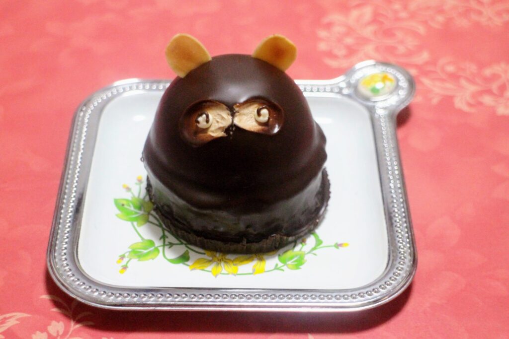 昭和レトロ研究所　「おおはし川口店」たぬきケーキ